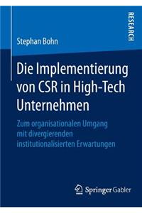 Die Implementierung von CSR in High-Tech Unternehmen