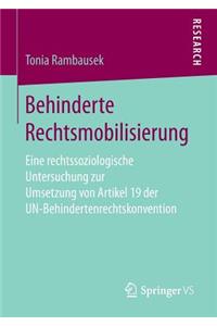 Behinderte Rechtsmobilisierung