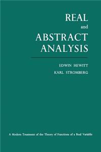 Real and Abstract Analysis