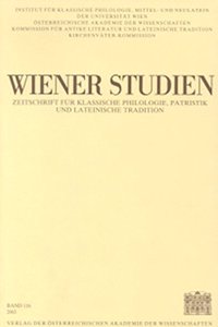 Zeitschrift Fur Klassische Philologie, Patristik Und Lateinische Tradition