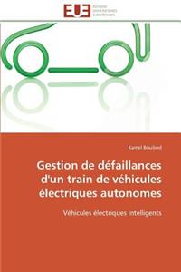 Gestion de Défaillances d'Un Train de Véhicules Électriques Autonomes