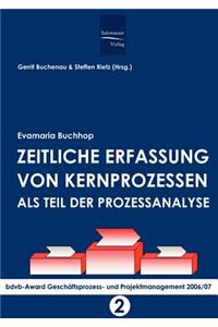 Zeitliche Erfassung von Kernprozessen als Teil der Prozessanalyse