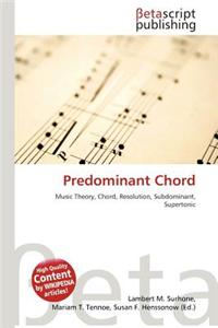 Predominant Chord