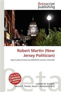 Robert Martin (New Jersey Politician)