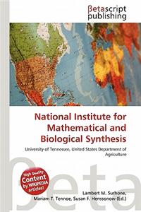 National Institute for Mathematical and Biological Synthesis