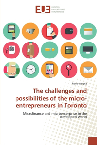 challenges and possibilities of the micro-entrepreneurs in Toronto