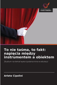 To nie tasma, to fakt