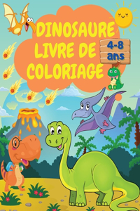 Dinosaure Livre de Coloriage