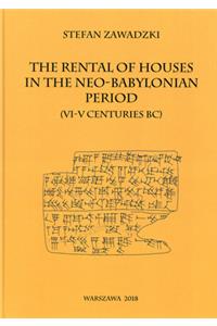 The Rental Houses in the Neo-Babylonian Period (VI-V Centuries Bc)