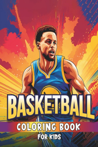 Basketball Coloring Book for Kids