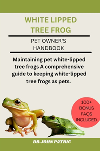 White Lipped Tree Frog
