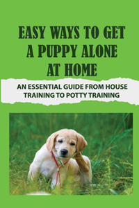 Easy Ways To Get A Puppy Alone At Home