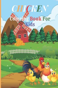 CHICKEN Coloring Book For Kids