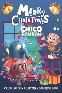 Chico Bon Bon Christmas Coloring Book