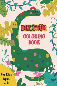 Dinosaur Coloring Book for Kids