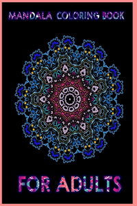 Mandala coloring book for adults