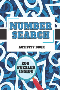 Number Search Activity Book
