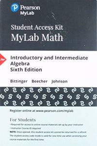 Mylab Math with Pearson Etext Access Code (24 Months) for Introductory and Intermediate Algebra