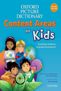 Oxford Picture Dictionary Content Area for Kids English Dictionary