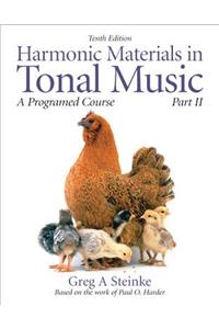 Harmonic Materials in Tonal Music, Part II