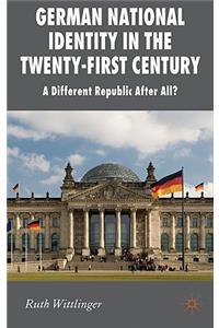 German National Identity in the Twenty-First Century