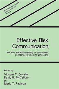 Effective Risk Communication