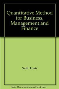 Quantitative Method for Business, Management and Finance