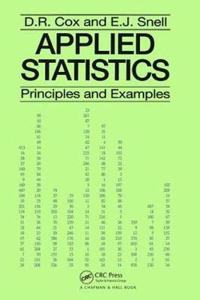 Applied Statistics - Principles and Examples [Special Indian Edition - Reprint Year: 2020]