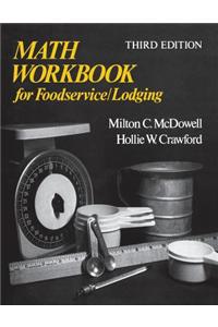 Math Workbook for Foodservice / Lodging