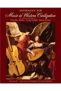 Anthology for Music in Western Civilization, Volume II
