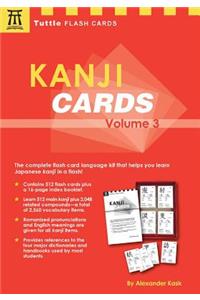 Kanji Cards Kit Volume 3