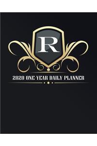R - 2020 One Year Daily Planner