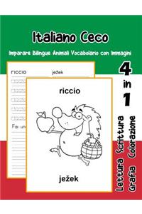 Italiano Ceco Imparare Bilingue Animali Vocabolario con Immagini
