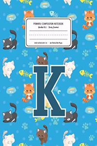 Primary Composition Notebook Grades K-2 Story Journal K