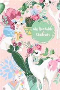 My Quotable Students