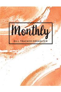 Monthly Bill Tracker Organizer