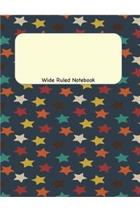 Wide Ruled Notebook