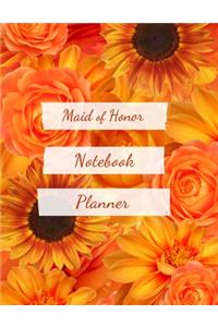 Maid of Honor Notebook Planner