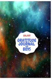 Galaxy Gratitude Journal For Boys