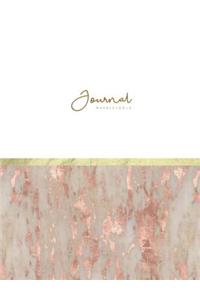 Journal Marble + Gold