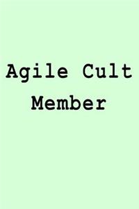 Agile Cult Member: Blank Lined Journal