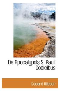 de Apocalypsis S. Pauli Codicibus