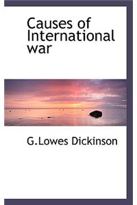 Causes of International War