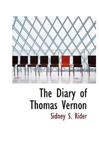 The Diary of Thomas Vernon