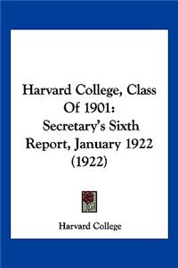 Harvard College, Class Of 1901