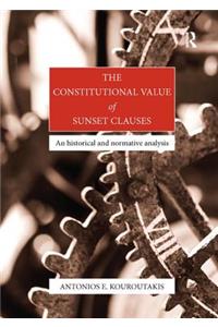 Constitutional Value of Sunset Clauses