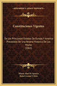 Constituciones Vigentes