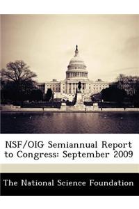 Nsf/Oig Semiannual Report to Congress