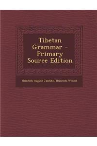 Tibetan Grammar