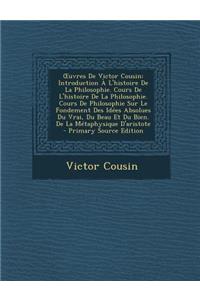 Uvres de Victor Cousin